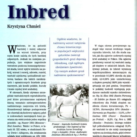 Krystyna Chmiel: Inbred (ARABY 7)
